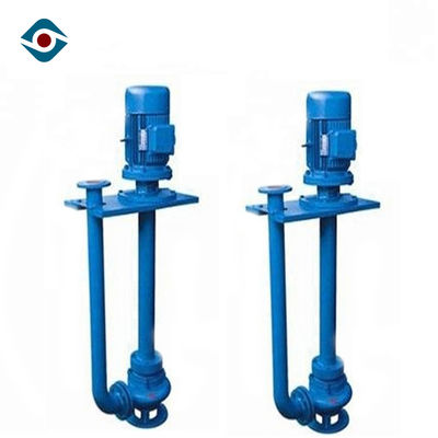 ปั๊มสูบทรายแบบเพลาหมุนแนวตั้งสีน้ำเงิน Heavy Duty พร้อมแท่นรองรับ ผู้ผลิต